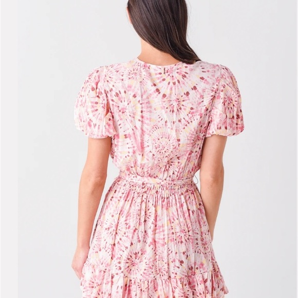 MISA LOS ANGELES Eloise mini dress in rose lemonade - Picture 2 of 8